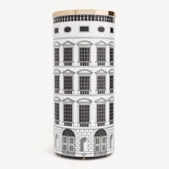 Umbrella Stands<Fornasetti Umbrella Stand Architettura White/Black