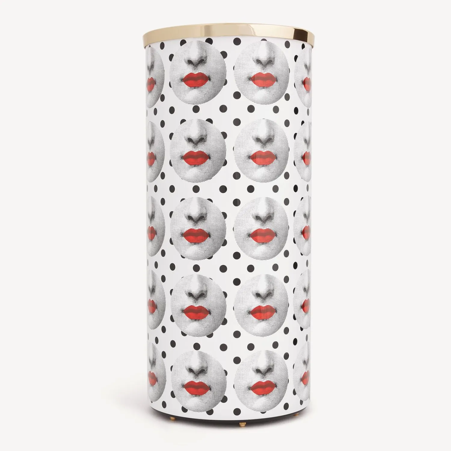 Umbrella Stands<Fornasetti Umbrella Stand Comme Des Forna White/Black/Red