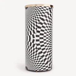 Umbrella Stands<Fornasetti Umbrella Stand Egocentrismo White/Black