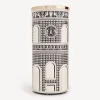 Umbrella Stands<Fornasetti Umbrella Stand Facciata Quattrocentesca Black/Ivory
