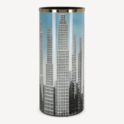 Umbrella Stands<Fornasetti Umbrella Stand Grattacieli Multicolour