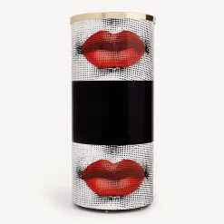 Umbrella Stands<Fornasetti Umbrella Stand Kiss White/Black/Red