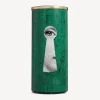Umbrella Stands<Fornasetti Umbrella Stand Serratura Su Malachite Green/White/Black