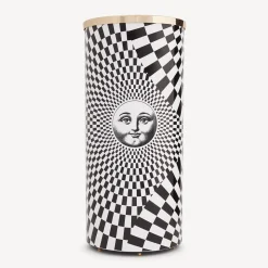 Umbrella Stands<Fornasetti Umbrella Stand Solecentrismo White/Black