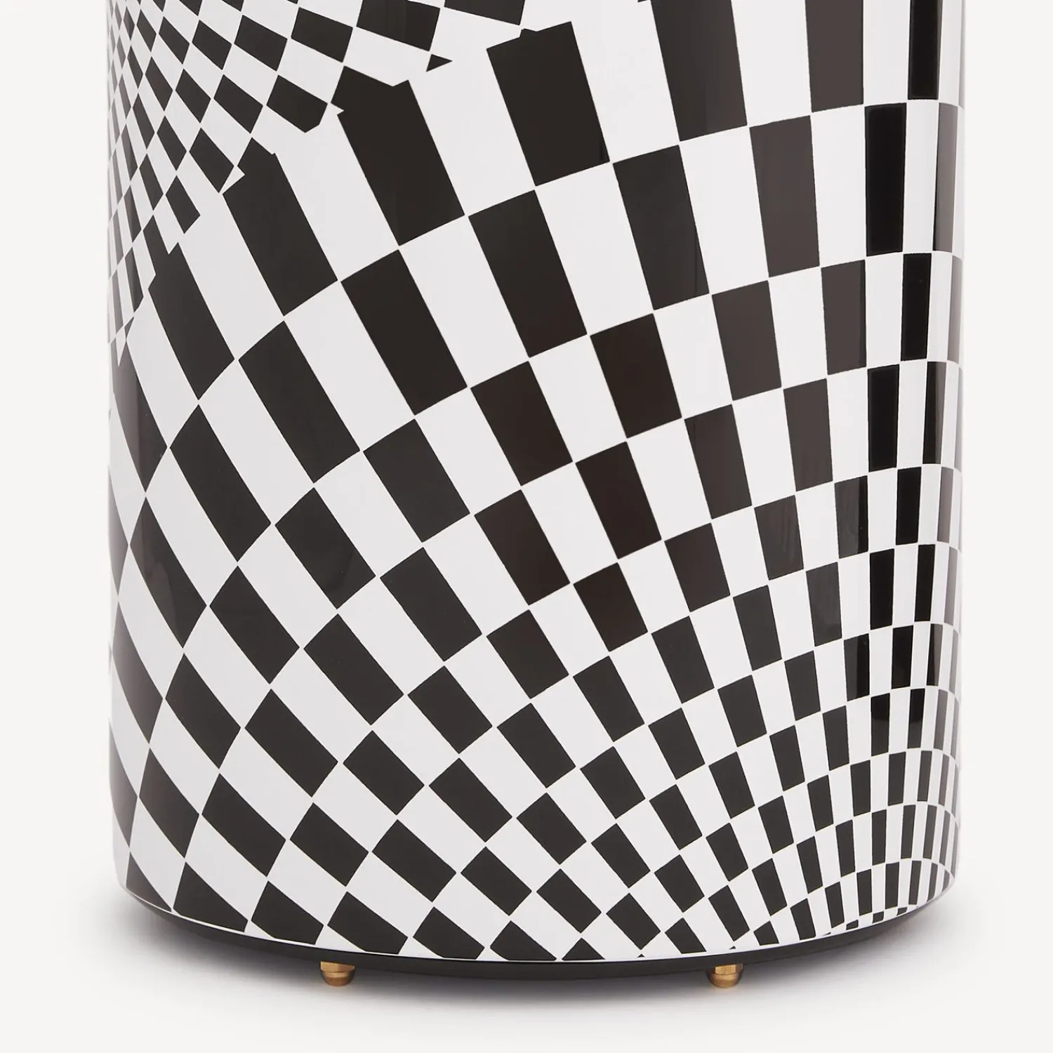 Umbrella Stands<Fornasetti Umbrella Stand Solecentrismo White/Black