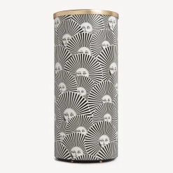Umbrella Stands<Fornasetti Umbrella Stand Soli A Ventaglio White/Black