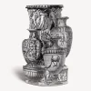 Umbrella Stands<Fornasetti Umbrella Stand Trompe L'Oeil Vasi Antichi White/Black