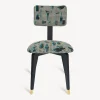 Chairs<Fornasetti Upholstered Chair Oggetti Su Cannete White/Black/Light Blue
