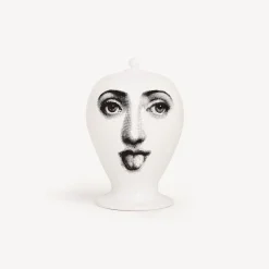Vases<Fornasetti Vase Antipatico White/Black