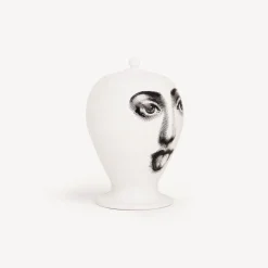 Vases<Fornasetti Vase Antipatico White/Black