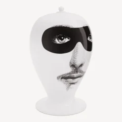 Vases<Fornasetti Vase Don Giovanni White/Black