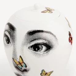 Vases<Fornasetti Vase Farfalle Multicolour