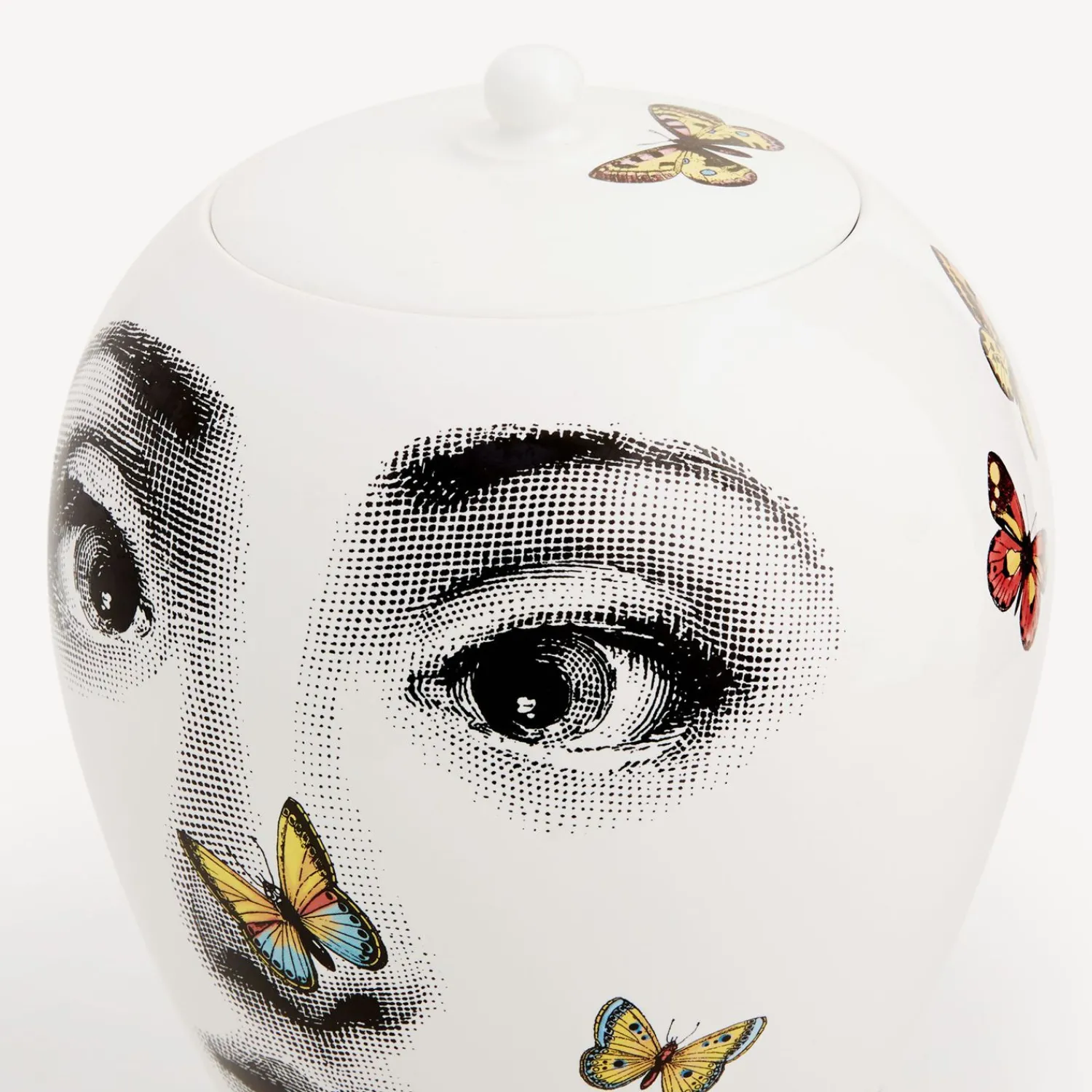 Vases<Fornasetti Vase Farfalle Multicolour