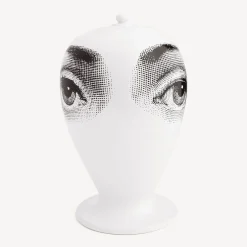Vases<Fornasetti Vase Occhio Per Occhio White/Black