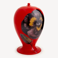Vases<Fornasetti Vase Pensee Multicolour