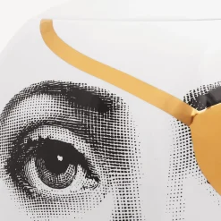 Vases<Fornasetti Vase Pirata White/Black/Gold