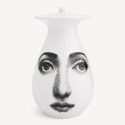 Vases<Fornasetti Vase Sottosopra White/Black
