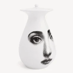 Vases<Fornasetti Vase Sottosopra White/Black