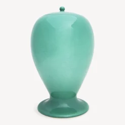 Vases<Fornasetti Vaso Bocche Green/Black