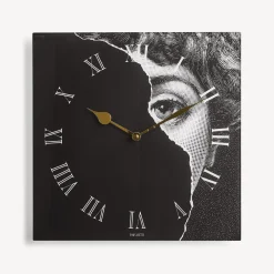 Wall Clocks<Fornasetti Wall Clock Tema E Variazioni N.145 White/Black