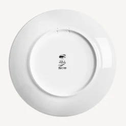 Repetition<Fornasetti Wall Plate Tema E Variazioni N.238 White/Black