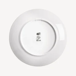 Repetition<Fornasetti Wall Plate Tema E Variazioni N.43 White/Black