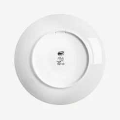Occhi<Fornasetti Wall Plate Tema E Variazioni N.286 White/Black