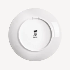 Soli<Fornasetti Wall Plate Tema E Variazioni N.320 White/Black