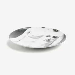 Anatomical Drawings<Fornasetti Wall Plate Tema E Variazioni N.308 White/Black