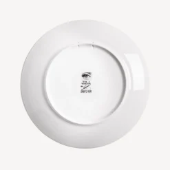 Soli<Fornasetti Wall Plate Tema E Variazioni N.101 White/Black