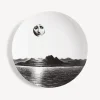 Soli<Fornasetti Wall Plate Tema E Variazioni N.85 White/Black