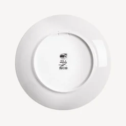 Antiquity<Fornasetti Wall Plate Tema E Variazioni N.192 White/Black/Gold
