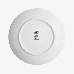 Animals<Fornasetti Wall Plate Tema E Variazioni N.259 White/Black
