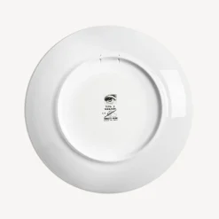 Surrealism<Fornasetti Wall Plate Tema E Variazioni N.279 White/Black
