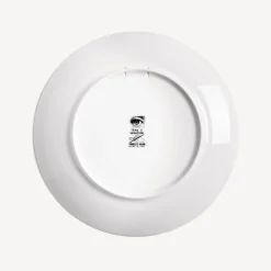 Occhi<Fornasetti Wall Plate Tema E Variazioni N.22 White/Black