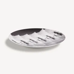 Repetition<Fornasetti Wall Plate Tema E Variazioni N.250 White/Black