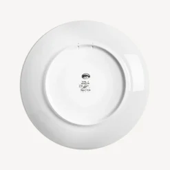 Fruit<Fornasetti Wall Plate Tema E Variazioni N.218 White/Black