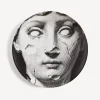 Antiquity<Fornasetti Wall Plate Tema E Variazioni N.125 White/Black