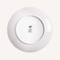 Repetition<Fornasetti Wall Plate Tema E Variazioni N.168 White/Black