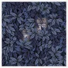 Wallpaper<Fornasetti Wallpaper Foglie E Civette Midnight