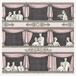 Wallpaper<Fornasetti Wallpaper Teatro Ballet Slipper
