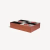 Glove Boxes<Fornasetti Wooden Box Kiss White/Black/Red